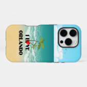 オーランド フロリダが大好き iPhoneケース (裏面横)