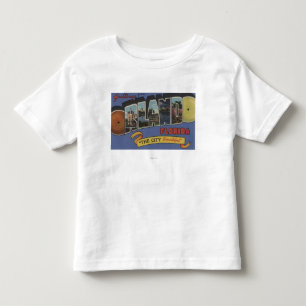 オーランド、フロリダ-大きい手紙場面 トドラーTシャツ