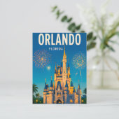 オーランド フロリダ 旅行 都市風景 ポストカード (スタンド正面)