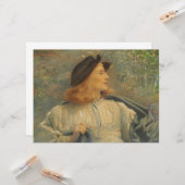 オーランド（美しい青年）（by E.R.ヒューズ） カード (正面/裏面インサイチュ)