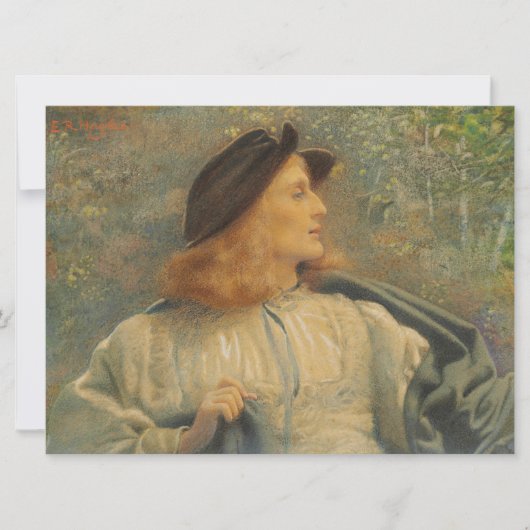 オーランド（美しい青年）（by E.R.ヒューズ） カード (正面)