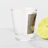 オーランド（美しい青年）（by E.R.ヒューズ） ショットグラス (左)