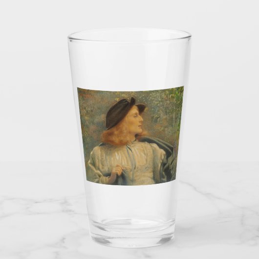 オーランド（美しい青年）（by E.R.ヒューズ） タンブラーグラス (正面)