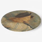 オーランド(美しい青年)(by E.R.ヒューズ) ペーパープレート (アングル)