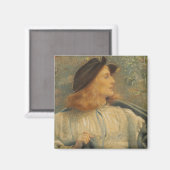 オーランド（美しい青年）（by E.R.ヒューズ） マグネット (正面/裏面)