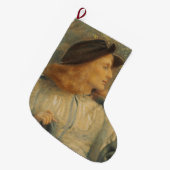オーランド(美しい青年)(by E.R.ヒューズ) ラージクリスマスストッキング (正面 (吊り時))