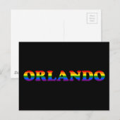 オーランドLGBT ポストカード (正面/裏面)