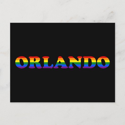 オーランドLGBT ポストカード (正面)