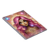 オーラ白熱［赤熱］光を放つー放射反射ノート ノートブック (右側)