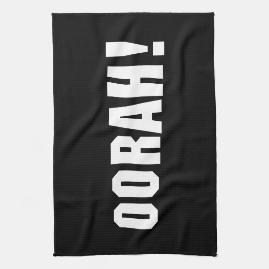 オーラ! キッチンタオル (縦)