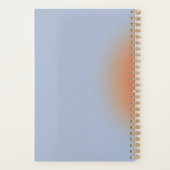 オーラ、ステッカー付きモチベーション プランナー手帳 (裏面)