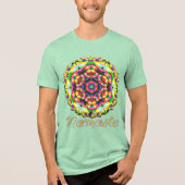オーラ・ナマステ・万華鏡 トライブレンドTシャツ (正面)