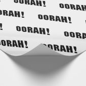 オーラ！ ラッピングペーパー (角)