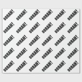 オーラ！ ラッピングペーパー (フラット)