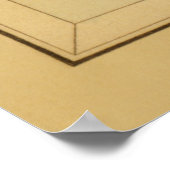 オーリガ戦車ヴィンテージ天文星図 ポスター (角)