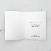 オーリトルタウンオブベツレヘム金ゴールド出生キャロル シーズンカード (内部)