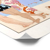 オーリドプレートno.14 (1920)ファッションイラストレーション ポスター (角)