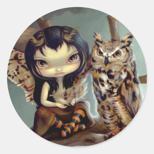 「オーリン」ステッカー ラウンドシール (正面)