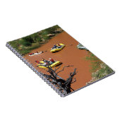 オールの動力筏がコロラド川に変わる ノートブック (右側)