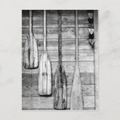 オールはつる大きなヒノキの木造の上屋にある2 ポストカード (正面)