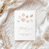 オールアイシーラブコーストブライダルシャワー サンキューカード