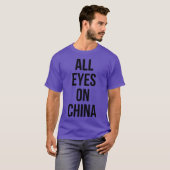 オールアイズオン中国 Tシャツ (正面フル)