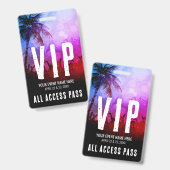オールアクセスイベントVIP バッジ (正面＆裏面)
