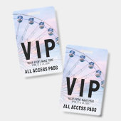 オールアクセスイベントVIP バッジ (正面&裏面)