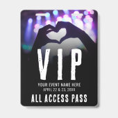 オールアクセスイベントVIP バッジ (裏面)
