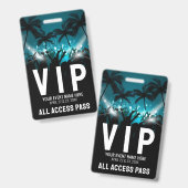 オールアクセスパスイベントVIP バッジ (正面&裏面)