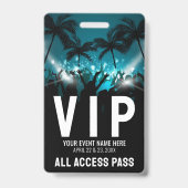 オールアクセスパスイベントVIP バッジ (裏面)