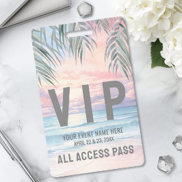 オールアクセスパスイベントVIP バッジ