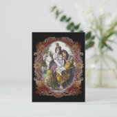 オールアトラクティブなカップルのポストカード ポストカード (スタンド正面)