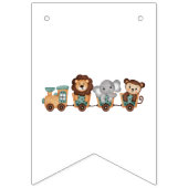 オールアボードトレインフェスタ子供の誕生日 バンティングフラッグ (第1の旗)