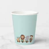 オールアボードトレインフェスタ子供の誕生日 紙コップ (裏面)