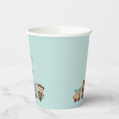 オールアボードトレインフェスタ子供の誕生日 紙コップ (左)