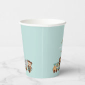 オールアボードトレインフェスタ子供の誕生日 紙コップ (右)