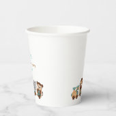 オールアボードトレインフェスタ子供の誕生日 紙コップ (左)