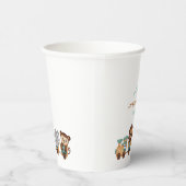 オールアボードトレインフェスタ子供の誕生日 紙コップ (右)