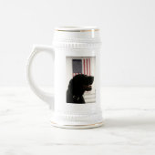 オールアメリカブラックラブラドールレトリバー ビールジョッキ (左)