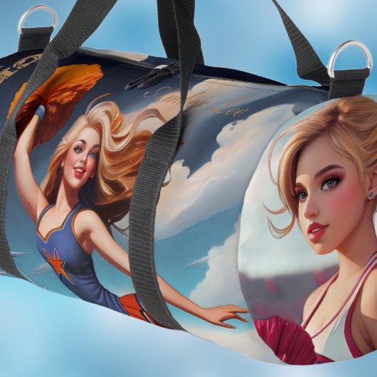 オールアメリカンガールチアリーティングダッフェルバッグ ダッフルバッグ