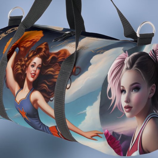 オールアメリカンガールチアリーティングダッフェルバッグ ダッフルバッグ