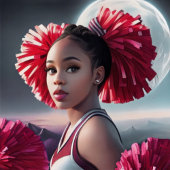 オールアメリカンガールチアリーティングダッフェルバッグ ダッフルバッグ