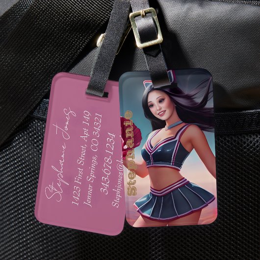 オールアメリカンガール応援バックパック荷物タグ ラゲッジタグ
