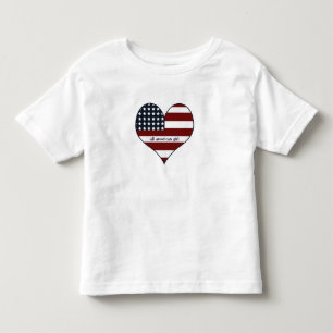 オールアメリカンガールTシャツ トドラーTシャツ