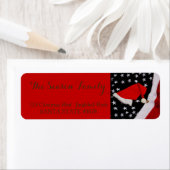 オールアメリカンクリスマスホリデイ住所 シール (インサイチュ)