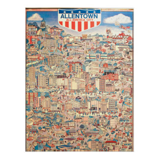 オールアメリカンシティ オールentown 1976 ポスター