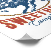 オールアメリカンスウィートアート女性のカーボーイ ポスター (角)