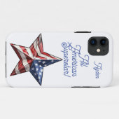 オールアメリカンスーパースター オーダーメイド Case-Mate iPhoneケース (裏面(横))