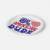 オールアメリカンドゥード紙プレート ペーパープレート (アングル)